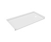 30 x 60 Swanstone(R) Alcove Shower Pan with Right Hand Drain in White
