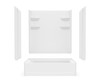 60 x 30 Veritek(TM) Pro Alcove Right Hand Drain Four Piece Tub Shower in White