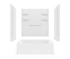 60 x 42 Veritek(TM) Pro Alcove Right Hand Drain Four Piece Tub Shower in White