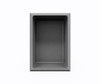 Recessed Shelf in Ash Gray
