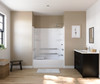 60 x 30 Veritek(TM) Pro Alcove Right Hand Drain Four Piece Tub Shower in White