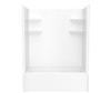 60 x 30 Veritek(TM) Pro Alcove Right Hand Drain Four Piece Tub Shower in White