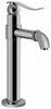 Vessel Bathroom Faucet with Metal Lever Handle in Olive Bronze