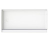 Veritek(TM) Pro Alcove Shower Pan with Right Hand Drain in White
