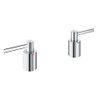 Bath Lever Handle in StarLight Chrome