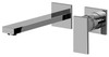 Wall Mounted Bathroom Faucet in Steelnox