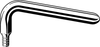 Viega PureFlow Crimp 90° stub-out, copper, Crimp: ½; FTG (CTS): ½; L1[in]: 3½; L2[in]: 6