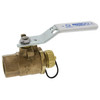T-585-66-LF-HC 3/4 in. x 3/4 in. Two-Piece Bronze Ball Valve - Lead-Free*, Full Port, Stainless Steel Trim, Threaded, Hose Connection