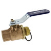T-585-70-66-HC 1/2 in. Two-Piece Bronze Ball Valve - Stainless Steel Trim, Hose Connection