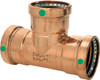 Viega ProPress tee, copper, P1: 2½; P2: ¾; P3: 2½