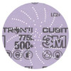 3M Xtract™ Cubitron™ II Film Disc 775L, 500+ 3MIL, 5 in x NH, Die 500LG, 50/Carton, 250 ea/Case