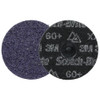 Scotch-Brite™ Roloc™ Precision Heavy Duty Surface Conditioning Disc, HD-DR, X-Extra Coarse 60+, TR, 4 in, 25/Carton, 100 ea/Case
