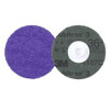 3M™ Cubitron™ 3 Roloc™ Fibre Disc 1187C, 36+, TS, Purple, 4 in, Die RS400BB, 25/Carton, 100 ea/Case