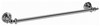 24in Brass Towel Bar in Polished Nickel