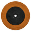Scotch-Brite™ Precision Radial Bristle Brush, PN-RB, 80+, 8 in x 1 in x 1-1/4 in, Type S, with Flange, 2 ea/Case