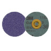 3M™ Cubitron™ 3 Roloc™ Fibre Disc 1182C, 36+, TSM, Purple, 3 in, Die RS300VM, 50/Carton, 200 ea/Case