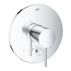 Dual Function Pressure Balance Trim with Control Module in StarLight Chrome