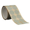 3M™ Finesse-it™ PSA Film Disc Roll 468LA, A3 3MIL, 1-3/8 in x NH, Scallop, Die 143S, 500 Discs/Roll, 4 Rolls/Case