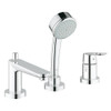 Roman Bathtub Faucet in StarLight Chrome