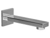 Tub Spout Less Diverter with 8in Reach in Polished Chrome