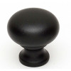 A1066-MB Knob Traditional 3/4-in in Matte Black