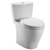 1.6 GPF One Piece Elongated Toilet - Seat Included in Colonial White