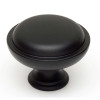 A1146-MB Knob Traditional 1-1/2-in in Matte Black
