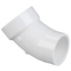 4806-2 1-1/4 in. x 1-1/4 in. 45° Street Elbow Spg x H - PVC DWV (Order in Multiples of 50)