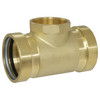 PC612XLC 4 in. x 4 in. x 3/4 in. Pro-Connect Press - XLC Brass Tees
