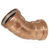 PC606XLC 3 in. x 3 in. Pro-Connect Press - XLC Copper 45° Elbows