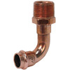 PC607-4 1/2 in. x 3/4 in. 90° Elbow P x M - Wrot Copper