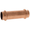 PC601L 1-1/4 in. x 1-1/4 in. Extended Repair Coupling P x P - Wrot Copper