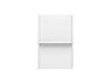 48" x 72-1/4" Vikrell(R) shower back wall with Aging in Place backerboards