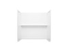 60" x 32" Vikrell(R) bath/shower wall set with Aging in Place backerboards