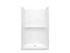48" x 34" Vikrell(R) shower with Aging in Place backerboards, center drain