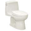 One Piece Elongated 1.6 GPF ADA Toilet with G-Max Flush System - Seat Included in Colonial White