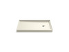 48" x 32" alcove shower base, right drain