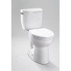 1.28 GPF Two-Piece Elongated Toilet - Seat Not Included in Cotton