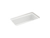 33-1/2" undermount single-bowl kitchen sink