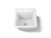 21" top-/undermount single-bowl utility sink