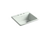 25" top-mount single-bowl kitchen sink