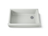 35-1/2" undermount single-bowl farmhouse kitchen sink