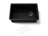 26-1/2" undermount single-bowl kitchen sink