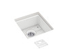 17-1/2" undermount bar sink