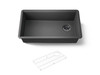 32-1/2" undermount single-bowl kitchen sink
