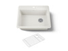 27" top-mount single-bowl kitchen sink