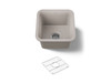 15-1/2" undermount bar sink
