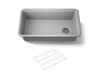 33-1/2" undermount single-bowl kitchen sink