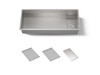 45-3/4" undermount single-bowl kitchen sink