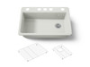 33" undermount single-bowl kitchen sink